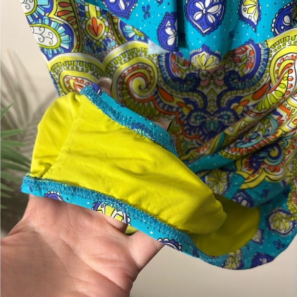 Trina Turk Corsica Off the Shoulder One Piece Swim suit - Picture 3 of 5